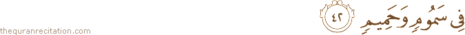 فِي سَمُومٍ وَحَمِيمٍ